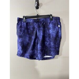 Onia Lavendar Purple Waves 7" Swim Trunk Size XL Summer Beach
